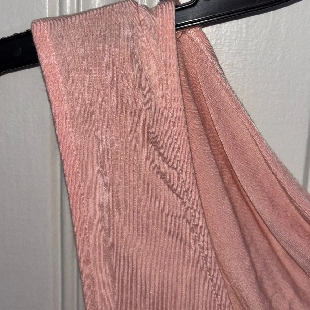 Free People Intimately light pink peach scoop neck tank top XL summer festival